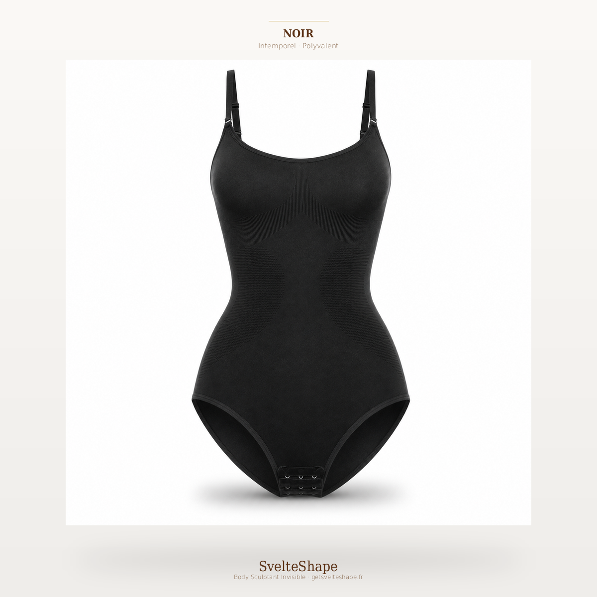 Body Sculptant Invisible Noir — Gainant & Confortable | SvelteShape