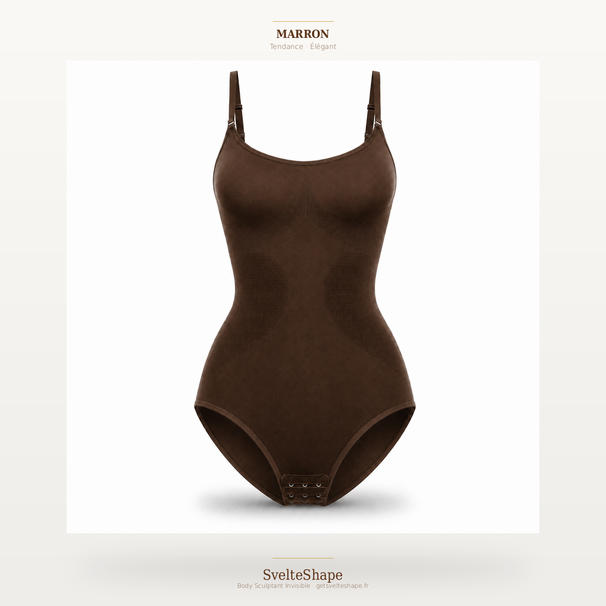 Body Sculptant Invisible Marron — Gainant & Tendance | SvelteShape